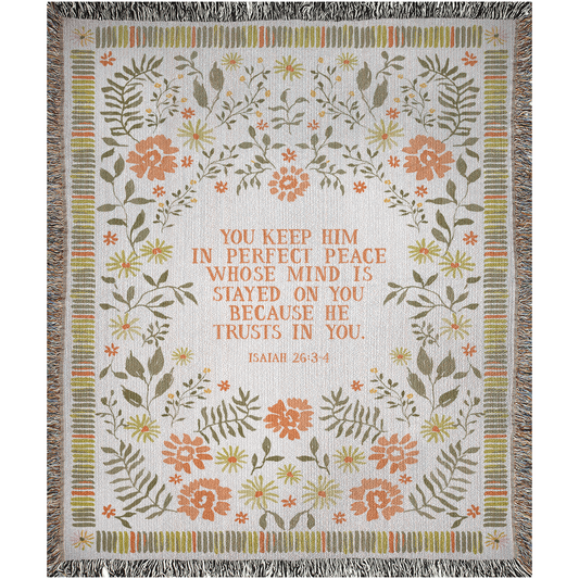 scripture blanket